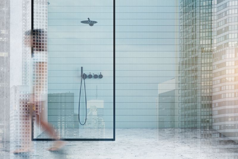 Large Format Tile Shower Walls